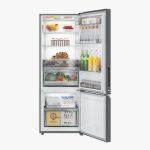 Haier 355 Litres 3 Star Frost Free Double Door Bottom Mount Convertible Refrigerator with Triple Inverter Technology (HRB-4053PKG-P, Black Glass) - Image 5