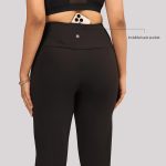 BlissClub Ultimate Straight Pants Trousers for Women with High Waist, Formal Pant for Women Office Wear with Wide Waistband - Image 7