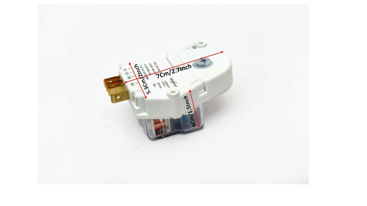 Arvika Sales Original Refrigerator Defrost Timer Suitable for Whirlpool Double Door Refrigerator- 08 Hours 07 Min (Match & Buy). - Image 3