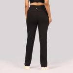 BlissClub Ultimate Straight Pants Trousers for Women with High Waist, Formal Pant for Women Office Wear with Wide Waistband - Image 6