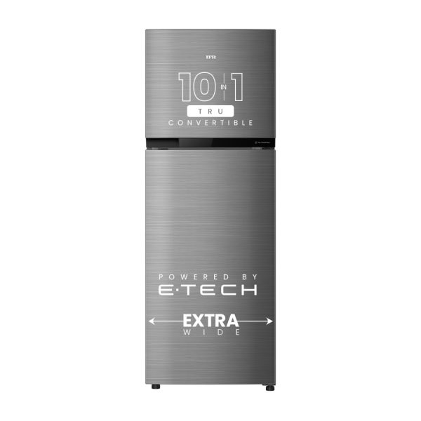 IFB 265L 2 Star Tru Convertible 10-in-1 Advanced Inverter Double Door Refrigerator (IFBFF-3152DBSET, Brush Grey, 360 Degree Cooling, Extraordinary Space)