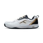 Hundred Court Shield Non-Marking Badminton Shoes | Enhanced Court Control Outsole for Precision | X-Cushion | Ideal for Indoor, Synthetic & Wooden Surfaces