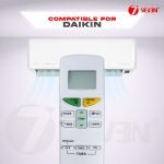 7SEVEN® Compatible Daikin Ac Remote Original ARC470A25 ARC70A1 Model 132A Suitable for Split and Window Air Conditioner and Replicate of Genuine Remotes - Image 4