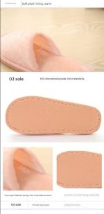 DRUNKEN Slippers For Women Men Winter Sandals Casual Flats Home Footwear Man Girls Sliders Flip Flops Chappals Ladies Clogs Sleeper Slides Stylish Ortho Soft (Color : Rose Pink, Size : 5-6 UK) - Image 3