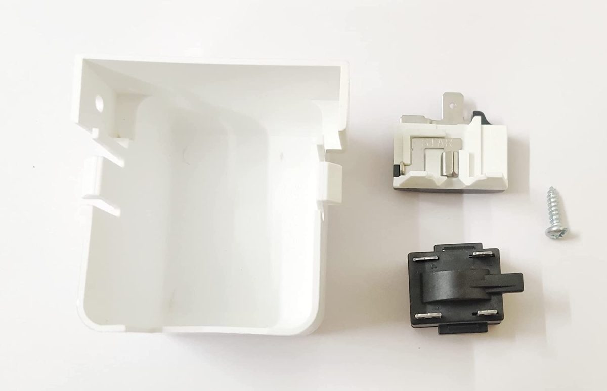 Arvika sales Genuine Compressor Relay (3 Pin) OLP & Box Suitable for Godrej Refrigerators (Match & Buy) - Image 2