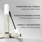 Bare Anatomy Expert Sleek Hair Finishing Stick|100% Alcohol & Silicon Free Formula|Baby Hair,Frizzy Hair & Flyaway Fixer|Non-Sticky & Non-Crunchy|Natural Sleek Finish With No Residue|10Ml,Gel - Image 4