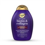 OGX Thick & Full + Biotin & Collagen Volumizing Shampoo for Thin Hair | Thickening with Vitamin B7, Collagen & Hydrolyzed Wheat Protein | Sulphate-Free Surfactants | Paraben-Free | 385ml