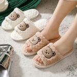 SILENCIO Warm Slipper for Women's Fur Flip Flops Winter Fashion Slipper for House & Bedroom Slides Home Indoor Outdoor Sandals - Image 9