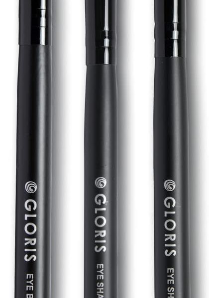 Doris Brown Eye Shadow Medium, Eye Shadow Large & Eye Base Brush Complete Eye Makeup Brush Set (Lmb)