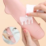 Hodaqe Travel Makeup Brush Holder, Magnetic Anti-fall Out Silicon Portable Cosmetic Face Brushes Holder, Soft Sleek and Waterproof Makeup Tools Organizer for Women - Image 6