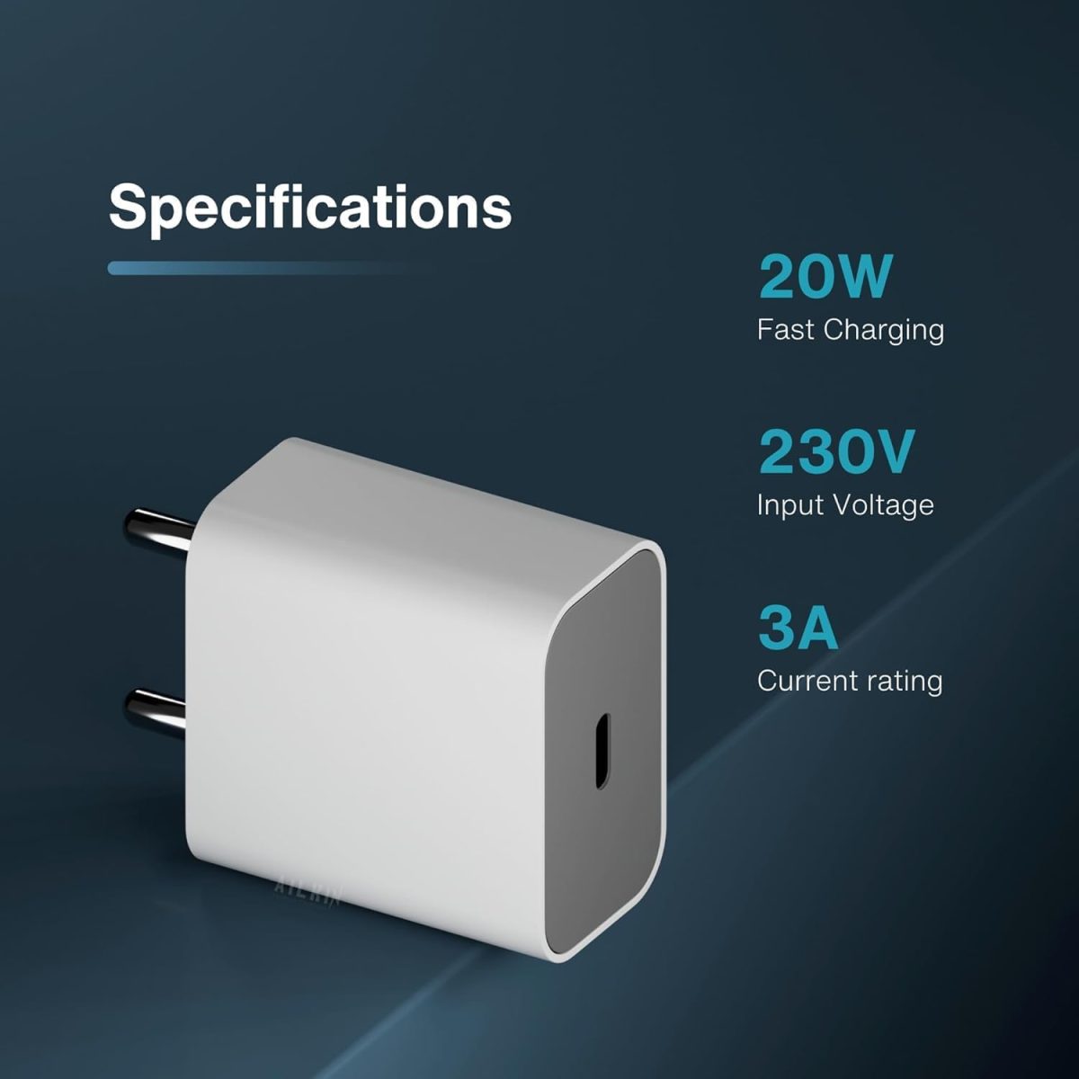 AILKIN 20W Original Fast Charger with Usb C to Lightning Cable (MFi-Certified, 2 Years Extended Warranty) Compatible with iPhone 14/14Plus/14Pro/14Pro max 13/13Pro/13Pro max 12/12Pro/12/11/X/Xr Series - Image 3