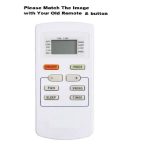 Emrse AC 240 Air Conditioner Remote Compatible for O General/Blue Star Split/Window AC (Exactly Same Remote Will Only Work) - Image 2