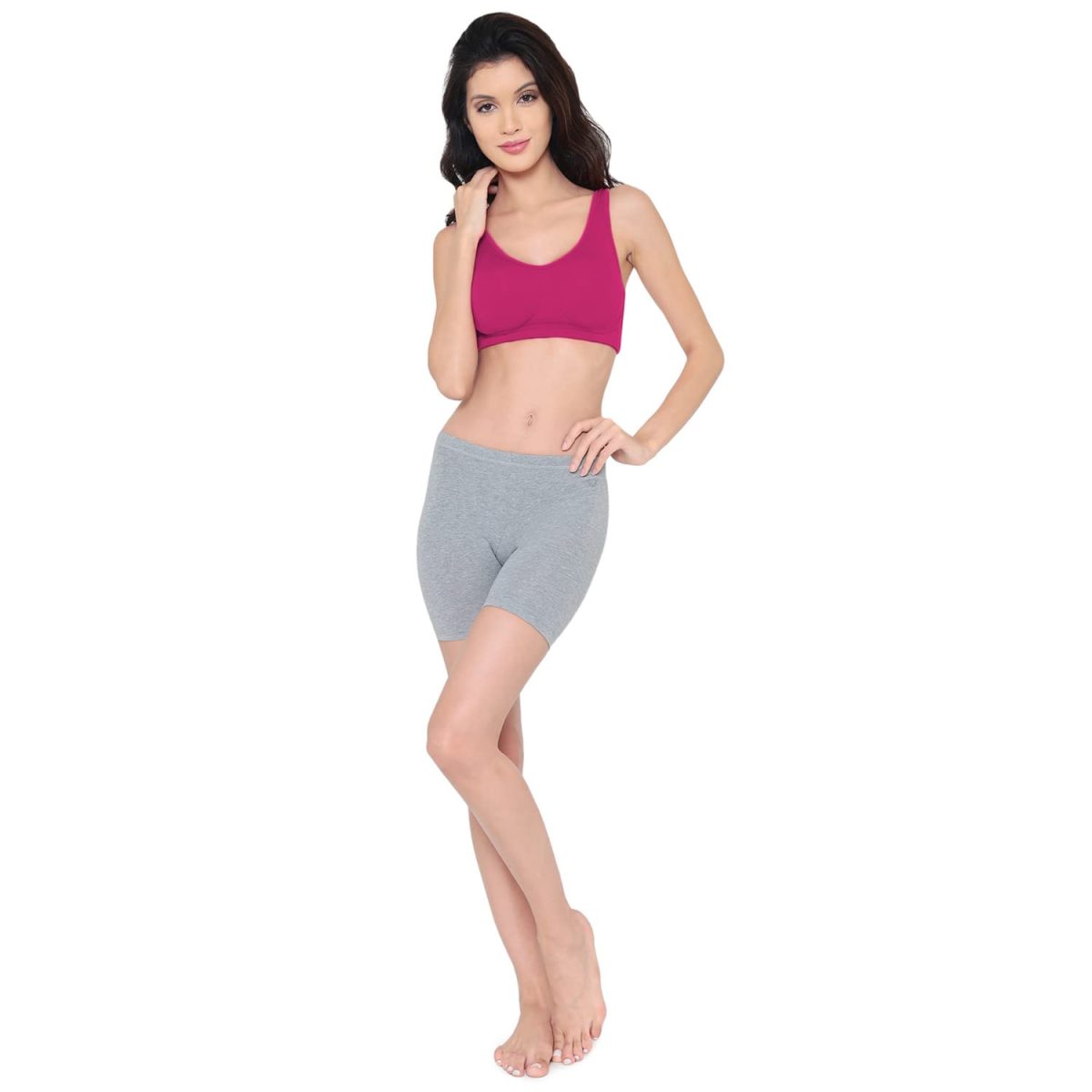 Laavian Women's Modal Non-Padded Wire Free Seamless Bra - Image 5