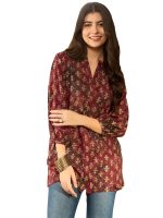 Vaamsi Women's Rayon Blend Regular Fit Top