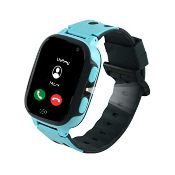 sekyo S2 Pro Kids Smartwatch for Boys & Girls, Calling Smart Watch for Kids with Location Tracker, Camera, SOS & Safe Zone Alert, Remote Monitoring, Voice Chat, App Control, 4G/5G Sim Support -Blue