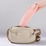 Hodaqe Travel Makeup Brush Holder, Magnetic Anti-fall Out Silicon Portable Cosmetic Face Brushes Holder, Soft Sleek and Waterproof Makeup Tools Organizer for Women - Image 2