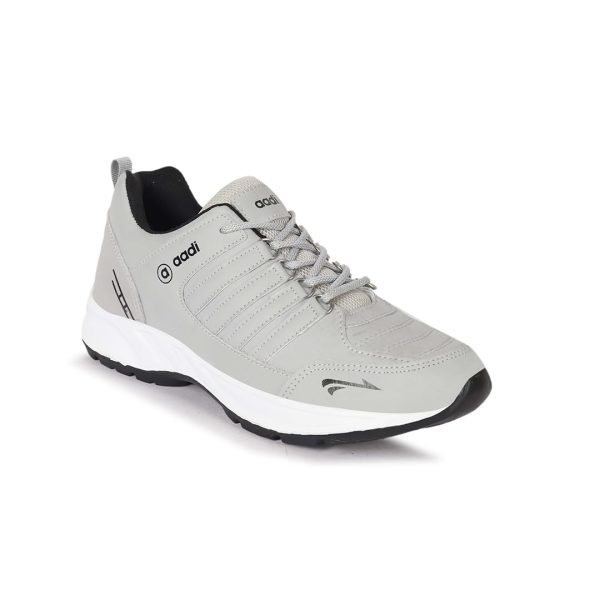 AADI Men's Comfortable Lightweight Synthetic Leather Running, Walking & Gym Casual Sports Shoes