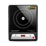 Cadlec CookMate_5 2000W Induction Cooktop with Crystal Glass | 7 Cooking Modes, Auto Shut-Off, Over-Heat Protection, LED Display, BIS Approved, 2-Year Warranty | Black