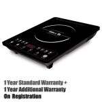 iBELL 20 YO Induction Cooktop 2000W with Full Touch Control, Auto Shut Off and over Heat Protection Black - Image 2