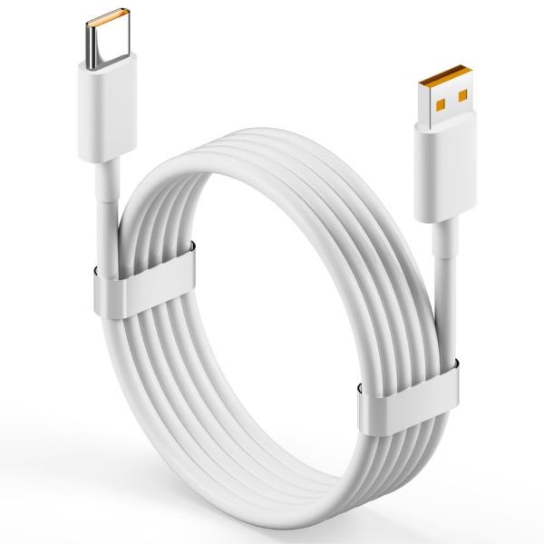 Basesailor Original 80W SuperVooc/Dart USB to Type C, Fast Charging Cable Compatible for Realme 12/11 Pro Plus/11 Pro/Narzo 60 Pro/60/Realme 10 Pro Plus/10 Pro,/9 Pro/Narzo 50 Pro/50/9 PRO & More