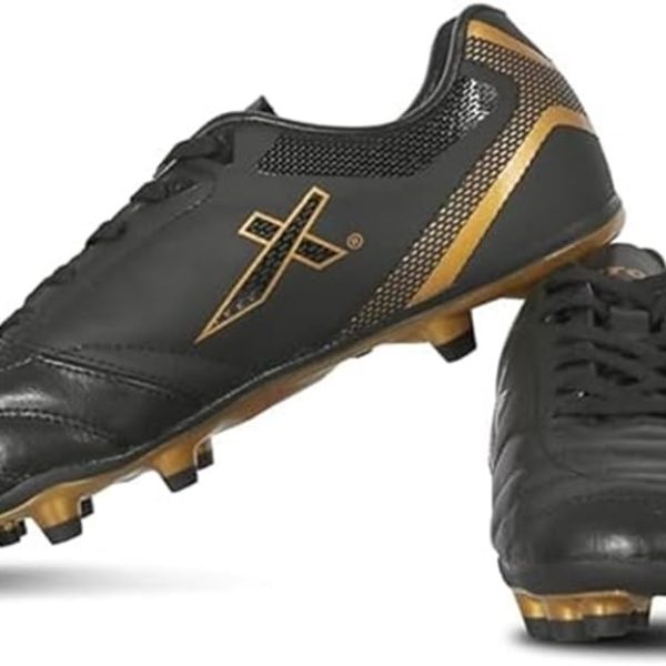 Vector X Men's Blaze Series Football Shoes with TPU/Synthetic Leather Upper|Comfortable Soccer Sports Shoe |Footwear Studs for Adult, Men & Boys | Walking |Lace-Up