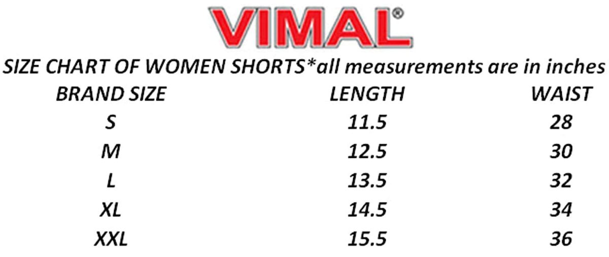 Mack Jonney Solid Regular Fit Polyster Lycra Shortst for Women-P