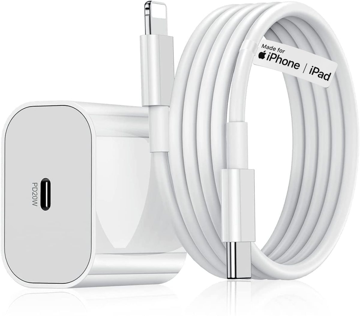 AILKIN 20W Original Fast Charger with Usb C to Lightning Cable (MFi-Certified, 2 Years Extended Warranty) Compatible with iPhone 14/14Plus/14Pro/14Pro max 13/13Pro/13Pro max 12/12Pro/12/11/X/Xr Series