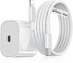 AILKIN 20W Original Fast Charger with Usb C to Lightning Cable (MFi-Certified, 2 Years Extended Warranty) Compatible with iPhone 14/14Plus/14Pro/14Pro max 13/13Pro/13Pro max 12/12Pro/12/11/X/Xr Series