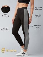 BLINKIN Women's Slim Fit Mid Rise Polyester Blend Track Pants - Image 3