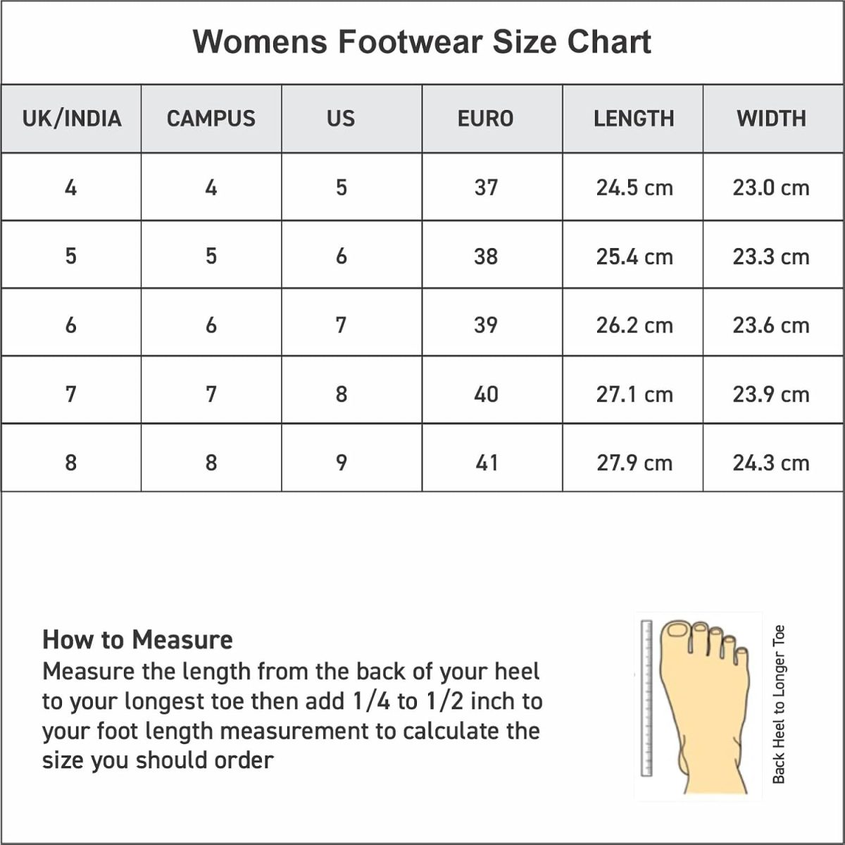 Campus Women Grit Sneakers - Image 6