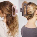 Bakefy-6 Pcs Big Hair Claw Clip,Small Medium Large for Women Thin Thick Long Hair Curls,Girl Matte Butterfly Banana Clips,Strong Clamp,Milk Coffee Color Hair Accessories 6 pattern claw - Image 8