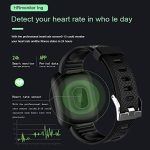 M I D116 Fitness Band Smart Watch for Men, Women, Boys, Girls, Kids – Single Touch Interface, Water Resistant, Workout Modes, Quick Charge Sports Smartwatch – Pink - Image 4
