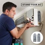 M&M HARIS Hanging MOUNTING Bracket Plate Stand for Split AC Indoor Unit Color : Silver 1 Set - Image 4