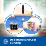 PHILIPS HL1681 Hand Blender |Powerful 300W Motor with Rust free steel arm |Easy single trigger operation |Specially designed blades |Ergonomically designed |Wall bracket for storage, 2year warranty - Image 4