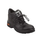 Tiger Men's High Ankle Leopard Steel Toe Safety Shoes
