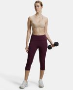 Jockey Women Super Combed Cotton Elastane 1378 Active Bra | Wirefree | Padded | Full Coverage | Racer Back | Fabric - Image 6