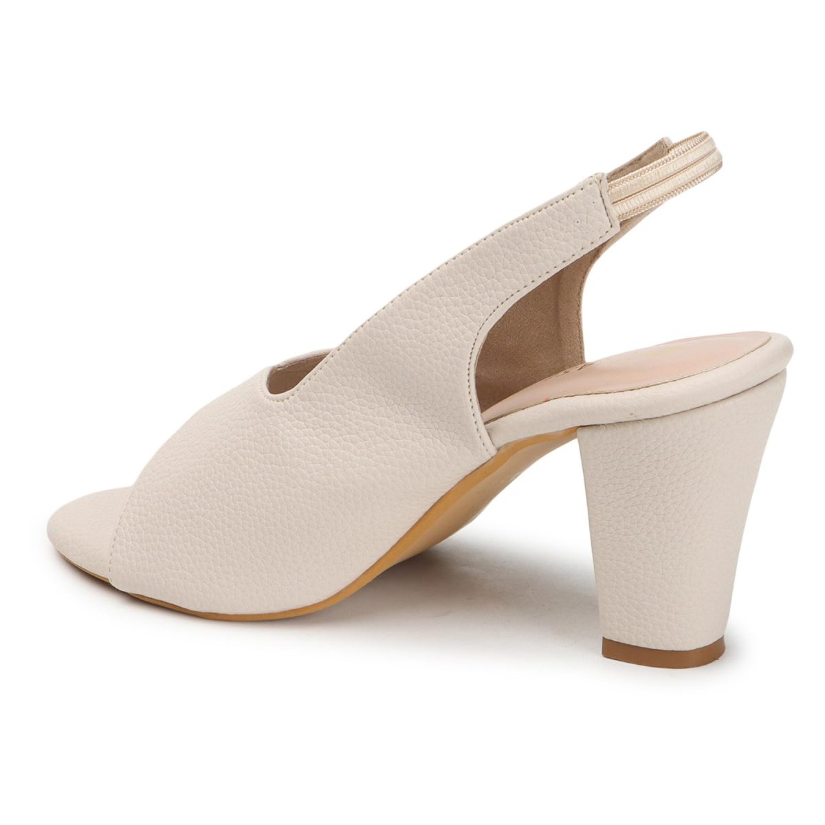 TRASE Ankle Strap Pointed Toe Block Heel Pumps Sandals For Women| Fashionable Sandals, Office, Party and Formal Occasions | Light weight, Soft Footbed, Comfortable & Stylish - (47067) - Image 8