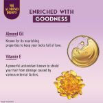 Bajaj Almond Drops Anti Hairfall Shampoo with Almond Oil & Vitamin E | For 10X Hairfall Reduction* & Soft, Shiny Hair* | Paraben Free | Ideal for Men and Women - 340ML - Image 4