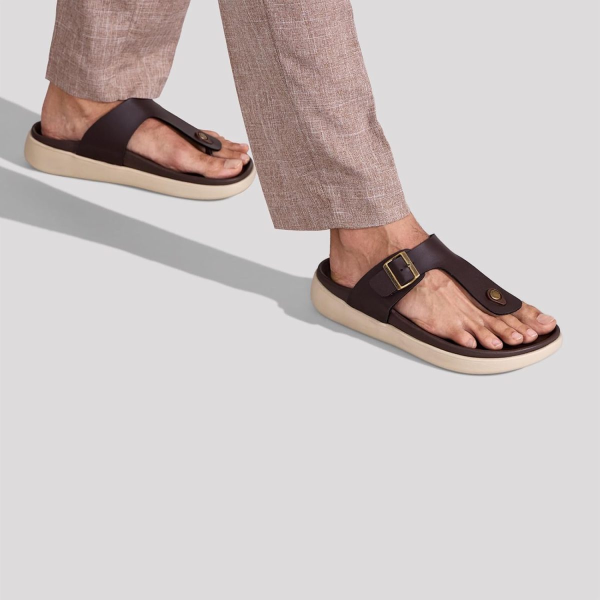 Neeman's PureWhoosh Breeze Sandals for Men | Lightweight, Flexible & Comfortable | Stylish Everyday Thong Sandals for All-Day Wear - Image 3