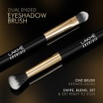 Lakme Absolute Makeup Master Tools - Dual Ended Eyeshadow Brush - Image 2