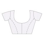 dB DESH BIDESH Women`s Bengali Khesh Pure Cotton Handloom Saree Swastik Designed With Blouse Piece - Image 7