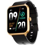 Fire-Boltt Ninja Call Pro Smart Watch Dual Chip Bluetooth Calling, 42.92mm (1.69 inch) HD Display, AI Voice Assistance with 100 Sports Modes, with SpO2 & Heart Rate Monitoring (Gold Black)