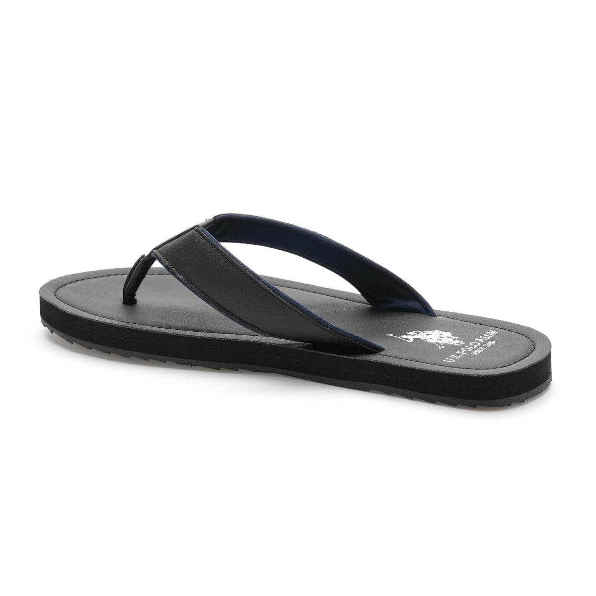 USPA| OVI BLACK| Stylish slider Slippers for Man - Image 3