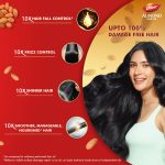 Dabur Almond Hair Oil - 500ml | Provides Damage Protection | Non Sticky Formula | For Soft & Shiny Hair | With Almonds, Keratin Protein, Soya Protein & 10X Vitamin E - Image 6