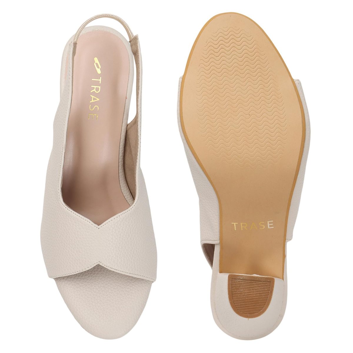 TRASE Ankle Strap Pointed Toe Block Heel Pumps Sandals For Women| Fashionable Sandals, Office, Party and Formal Occasions | Light weight, Soft Footbed, Comfortable & Stylish - (47067) - Image 7