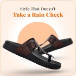 San Frissco Men's Sandals with Open Toe Strap/Perfect Fit for Summer and Rainy Season Easy to Walk Slipper, Chappal/Stylish Casual Trendy Floaters - Image 5