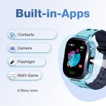 sekyo S2 Pro Kids Smartwatch for Boys & Girls, Calling Smart Watch for Kids with Location Tracker, Camera, SOS & Safe Zone Alert, Remote Monitoring, Voice Chat, App Control, 4G/5G Sim Support -Blue - Image 8
