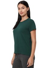 Allen Solly Women's 100% Cotton Regular Fit T-Shirt - Image 2