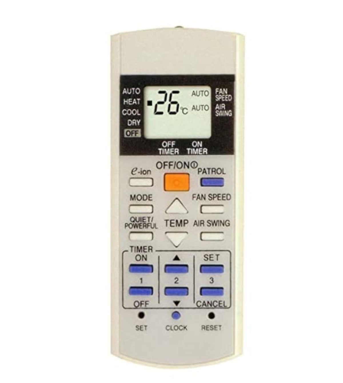 Astigo Air Conditioner Remote Compatible with Panasonic Split AC Remote Control [ Panasonic AC Remote Control ] [ AC-29A ]