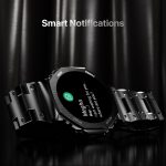 Fire-Boltt Obsidian 33.5mm (1.32 inch) AMOLED Display, Stainless Steel Design, 466 * 466 px Resolution, Bluetooth Calling, Multiple Sports Modes, Health Mode, IP67, Weather Updates - Image 9